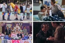 엑시트 흥행의 숨은 주역, 리얼한 생활 연기…용남이네 대가족 명장면 공개