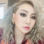 씨엘, 근황 공개..긴 아이라인+은발 펌 걸크러쉬 여전