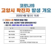 고양시, 코로나19 확진자 추가 발생..영국유학생, 풍동거주