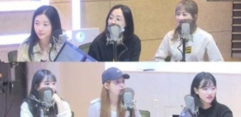 '정희' 에이프릴 나은, 이제훈 언급만으로 '발그레'..