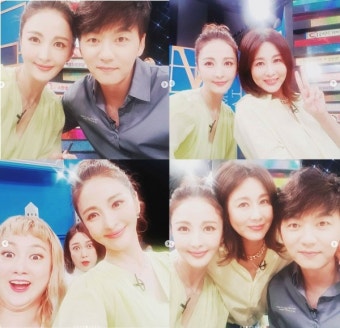 '비디오스타' 윤해영, 김승수-양정아와 함께 출연 인증샷 