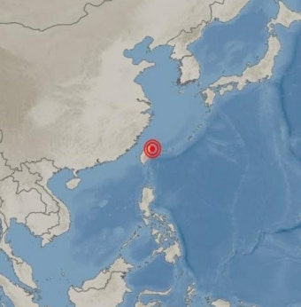 대만 6.7강도 지진 발생…섬 전체 진동·타이베이 건물도 흔들렸다