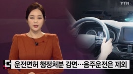 운전면허 행정처분 특별감면..벌점, 면허정지·취소 구제..무면허·음주운전 제외