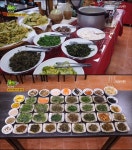산청 산나물 뷔페, 택시맛객 지리산 정취 담은 맛