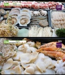 보령 대천 키조개 삼합, 자족식당 관자+차돌+전복