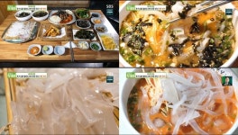 제주 돈방석 한치, 자족식당 된장 물회부터 회국수까지