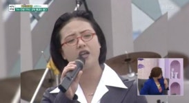 아침마당 금잔디 고3때 성인인 척 전국노래자랑출전 당시 자료화면에 폭소