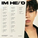 임영웅 첫 정규 'IM HERO' 타임 테이블 보니...매혹적인 눈빛은 덤