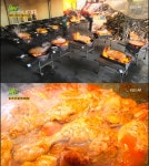 가평 참나무 장작 솥뚜껑 닭볶음탕, 산골 가득 화끈한 불맛