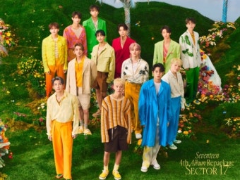 세븐틴, 7개 앨범 연속 밀리언셀러 달성...오늘(21일) 엠카서 컴백 무대