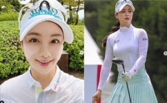 골프선수 박결, 비♥김태희 닮은 꼴 화제 필드 위의 바비인형