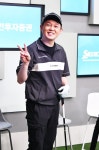 [포토-GTOUR 4차] 송한백 프로, V 포즈로 파이팅~