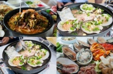 여름철 피서 고민된다면? 황칠나무조개찜 대표 강화도맛집 진영호로