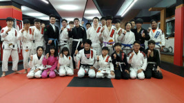 부산 주짓수 1세대 블랙벨트 성희용 사범 청소년 보호센터 방문, 재능기부