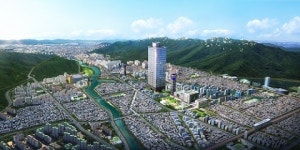 프리미엄 기대 의정부역 앞 메트로타워 눈길
