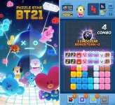 라인프렌즈 퍼즐스타 BT21, 전 세계 100만 다운로드 돌파