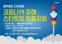 법무법인 디라이트, 코로나19 피해 스타트업 법률 지원