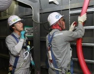 현대삼호重, 업계최초 격실 내 무선음성통신시스템 구축