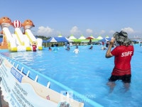 [Story 포토] 도심에서 보내는 여름 휴가송도해변 여름 대축제