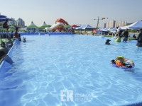 [Story 포토] 도심에서 보내는 여름 휴가송도해변 여름 대축제