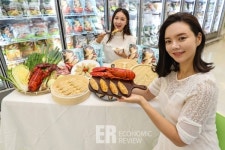 [ER포토] 랍스터가 만두 속으로 신세계푸드 올반 랍스터 인생 왕교자 출시