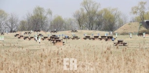 [ER 포토] 코로나19 확산 방지월드컵공원 모든 체육시설 운영중단