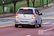 현대차 ‘전기차 조상님’ 블루온, 공도 포착