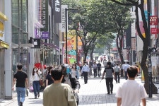 [Story 포토] 끊없는 폐업, 폐업...명동이 닫쳐지고 있다