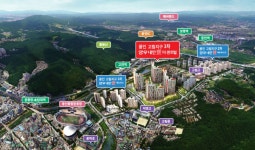 [생생사이버분양] 용인 신흥주거 핵심  고림지구 3차 양우내안애 더 센트럴