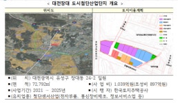 국토부, 대전 장대  도시첨단산단  지정…첨단센서산업  육성