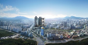 쿼드러플 역세권 지산…인덕원역 더리브 디하우트 분양
