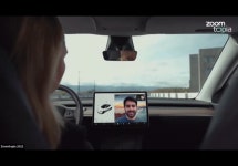 테슬라에 줌 들어간다..차량 내 회상 회의 시대 개막