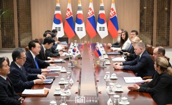 한-슬로바키아, '전략적 동반자 관계' 격상…에너지 협력 방안 모색