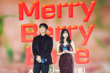[포토] 디즈니 최초 한일합작 '메리 베리 러브'의 주연배우 지창욱 · 이마다 미오