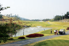 저 푸른 초원 위에 그림 같은 샷 … 부담없이 즐긴다
