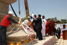 염불사지 동·서 삼층석탑 복원 준공
