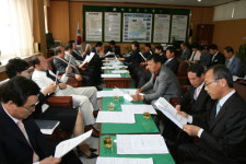 상주시의회, 집행부와 지역현안 논의