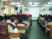 김순태 포항 남구청장 오천 노인대학서 특강