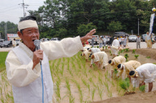 예천통명농요 민속예술축제 시연