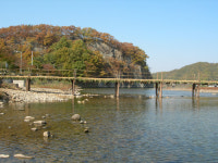 청송 용전천 섶다리, 관광객에 인기