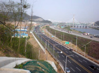 매천로~지천 확장도로 완료 개통