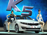 기아車 경북지역본부 K5 신차 전시행사