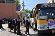 영주 시내버스 교통카드 시승식