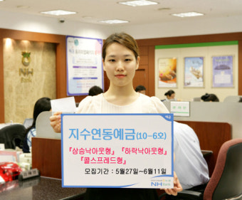 농협 '지수연동예금 10-6호' 판매