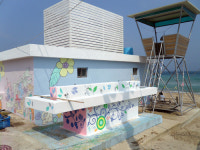 구룡포·도구해수욕장 편의시설 테마벽화 눈길