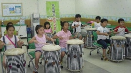 경산시, 여름방학 난타교실 운영