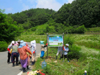 안동 예안면, 산골마을 안내판 설치