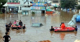 대구 노곡동, 한달만에 또 다시 물난리