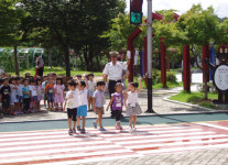 구미경찰서, 어린이집 원생 교통안전체험