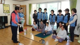 포항시 두호동·푸른포항21두호동위, 경로당 방문